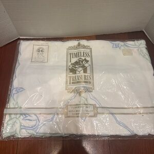 VTG Timeless Treasures handmade embroidered Placemat Set 4 Placemats 4 Napkins
